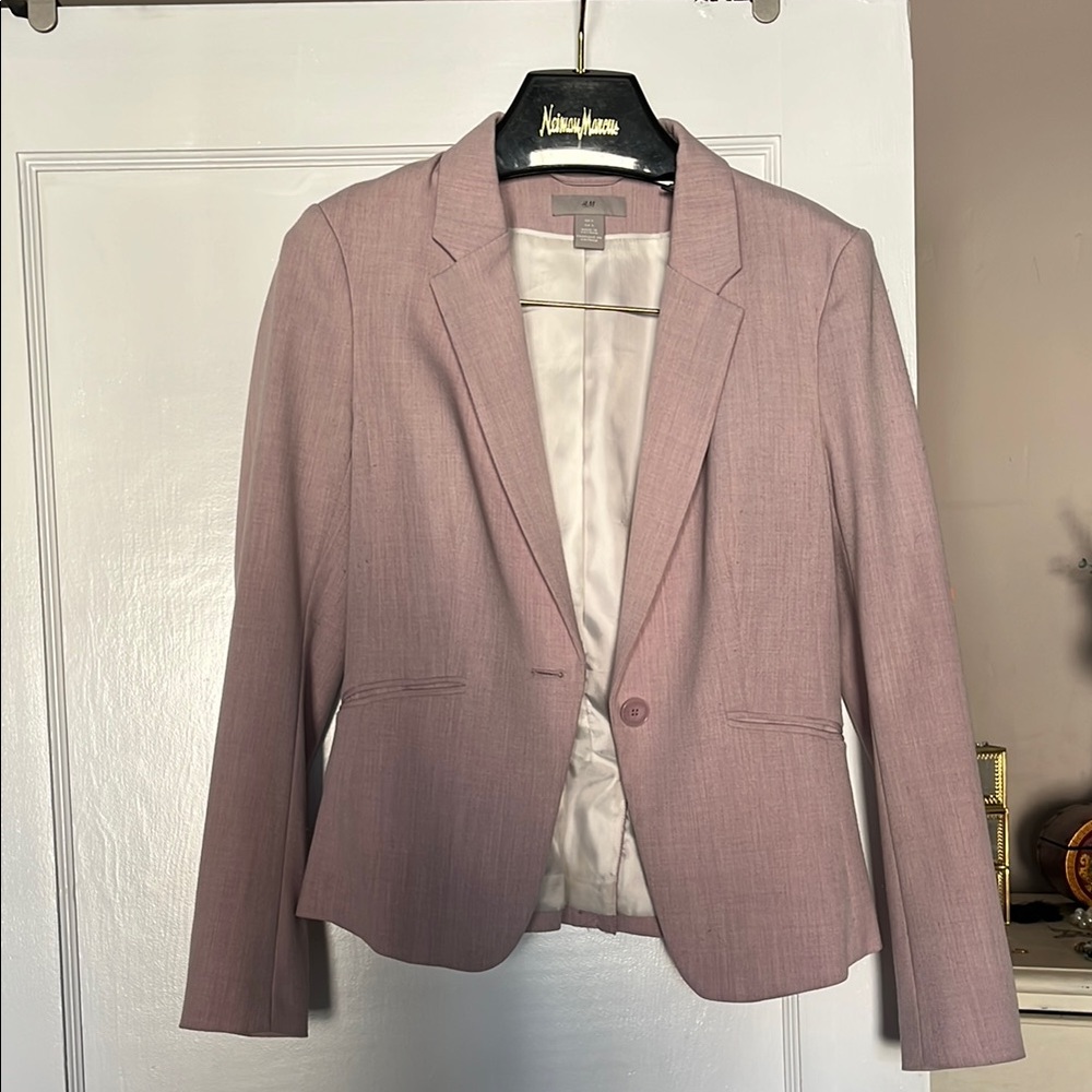 H&M Light Pink Blazer